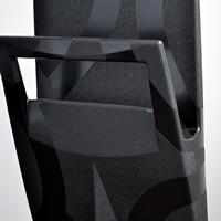 Eccopanta fiore bedroom coat stand - black 3